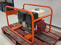 Aggregaat benzine 6,5kva 1x230v ra 1x400v europower generators, ep6500t, bouwjaar 2018 - afbeelding 2 van  8
