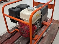 Aggregaat benzine 6,5kva 1x230v ra 1x400v europower generators, ep6500t, bouwjaar 2018 - afbeelding 4 van  8