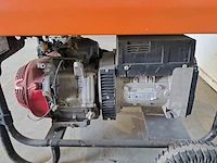 Aggregaat benzine 6,5kva 1x230v ra 1x400v pramac, es8000 thi avr, bouwjaar 2009 - afbeelding 6 van  10