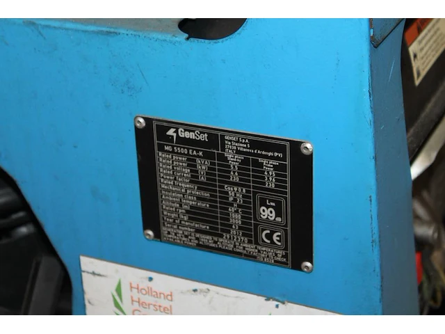 Aggregaat denset mg5500 ea-k. - afbeelding 2 van  3
