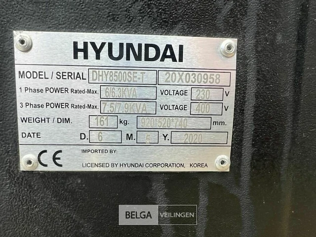 Aggregaat hyundai - afbeelding 6 van  6