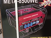 Aggregaat metallo, 8500w , rood, 2023 - afbeelding 2 van  5