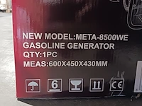 Aggregaat metallo, 8500w , rood, 2023 - afbeelding 5 van  5