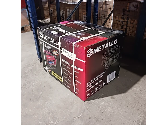 Aggregaat , metallo, 8500w , rood, 2023 - afbeelding 3 van  3