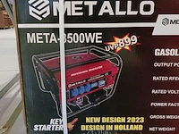 Aggregaat, metallo, 8500w, rood, 2023 - afbeelding 5 van  6