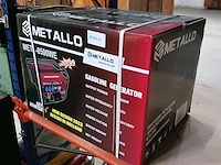 Aggregaat, metallo, 8500w, rood, 2023 - afbeelding 4 van  6