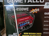 Aggregaat, metallo, 8500w, rood, 2023 - afbeelding 5 van  6