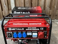 Aggregaat, metallo, 8500w, zwart, 2023 - afbeelding 1 van  3