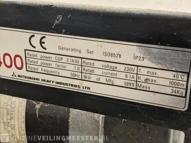 Aggregaat mitsubishi, mgk 2400 - afbeelding 2 van  12