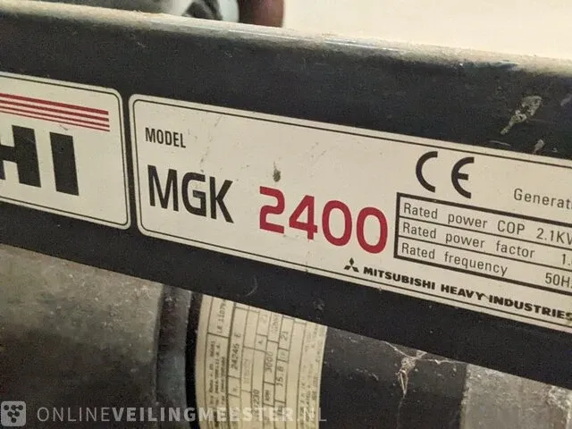 Aggregaat mitsubishi, mgk 2400 - afbeelding 12 van  12