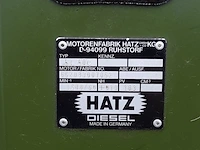 Aggregaat op aanhanger hatz - afbeelding 5 van  17