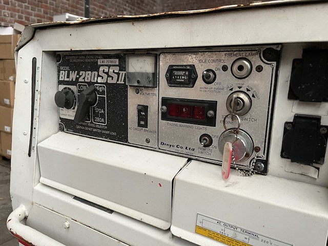 Aggregaat op kar denyo, blw-280ssii - afbeelding 6 van  10