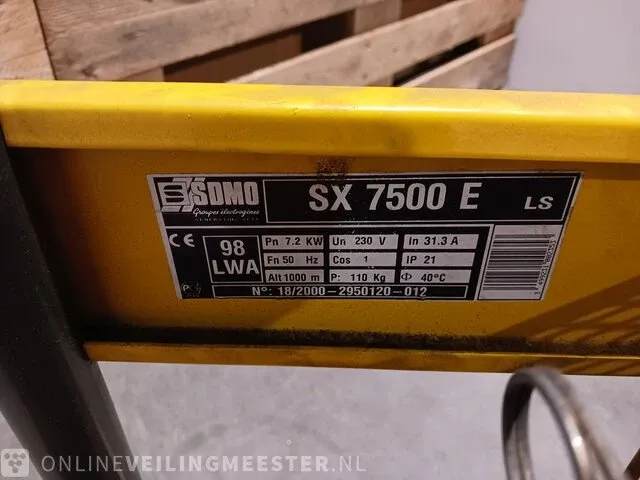 Aggregaat sdmo, sx 7500 e - afbeelding 7 van  7