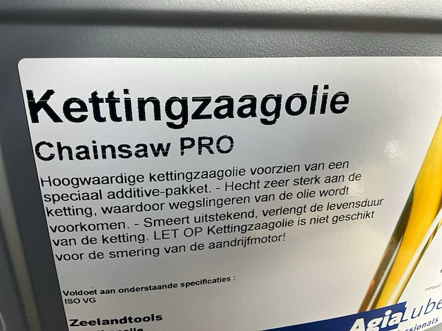 Agialube chainsaw pro kettingzaagolie (4x) - afbeelding 3 van  4