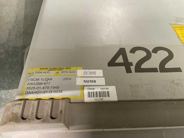 Agilent e4407b spectrum analyzer - afbeelding 4 van  7