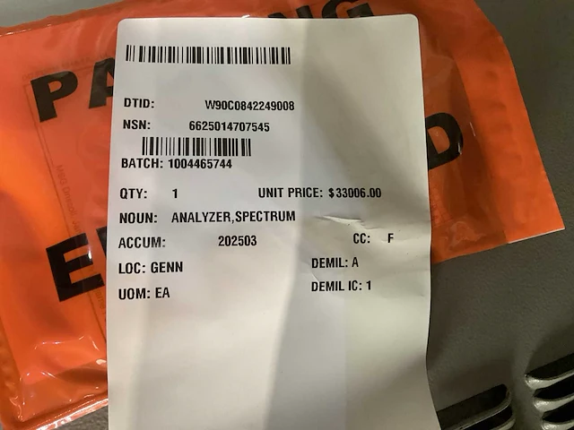 Agilent e4407b spectrum analyzer - afbeelding 6 van  7