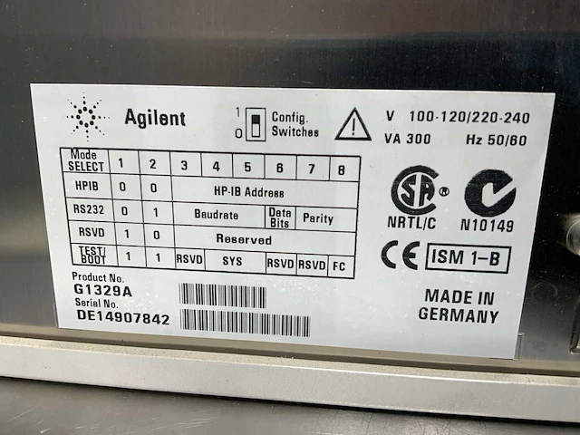 Agilent technologies 1100 series hplc systeem tower - afbeelding 7 van  8