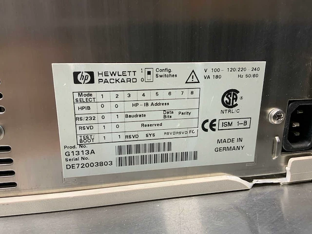 Agilent technologies hawlett packard uhplc systeem - afbeelding 4 van  4