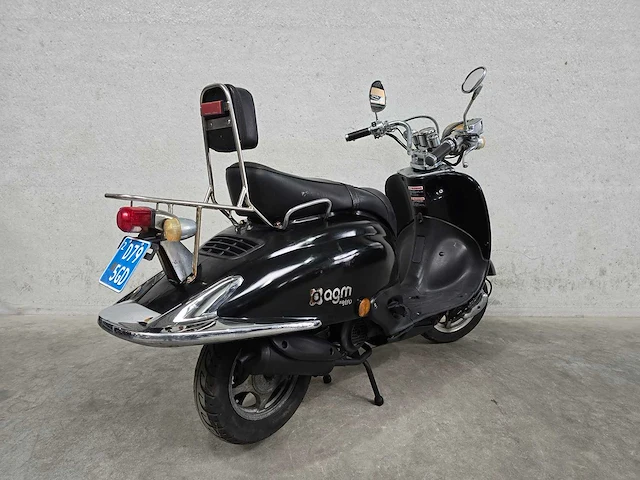 Agm - snorscooter - retro - 4t 25km uitvoering d795gd - afbeelding 5 van  7