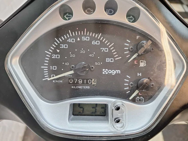 Agm estate vx50p 25 km snorscooter 4takt - afbeelding 4 van  7