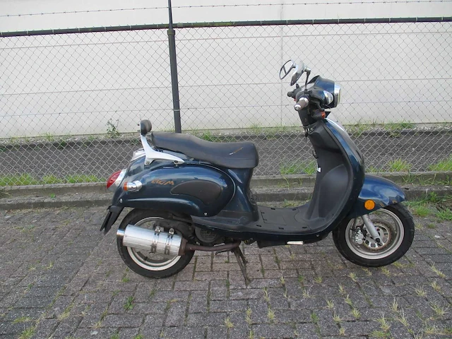 Agm jiajue - snorscooter - jj50qt-21 classic - scooter - afbeelding 6 van  11
