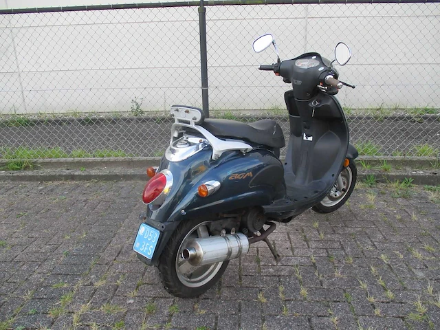 Agm jiajue - snorscooter - jj50qt-21 classic - scooter - afbeelding 7 van  11