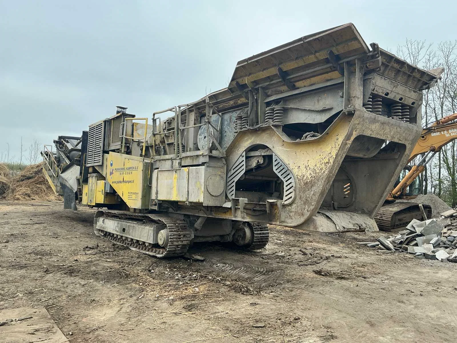 Agrarisch en grondverzet materieel, werktuigen en toebehoren