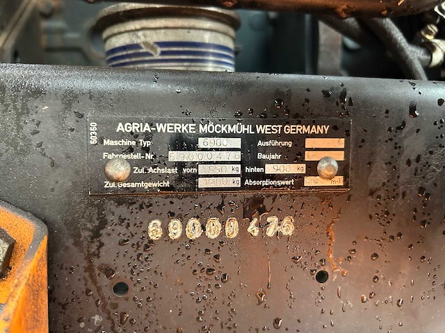Agria 6900-d1 smalspoortractor - afbeelding 27 van  42