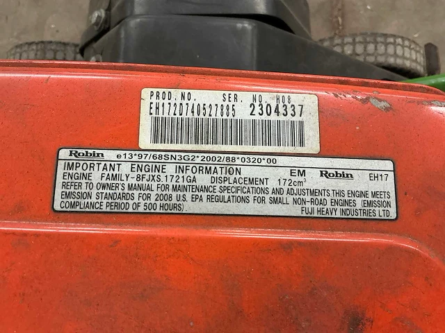 Agria 8200-v6r verticuteermachine - afbeelding 5 van  13