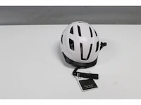 Agu cit-e iv led fietshelm - wit - s/m - incl. led licht - afbeelding 2 van  2
