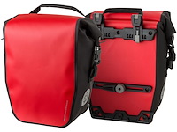 Agu clean enkele fietstas shelter medium set rood 32lwaterdicht afneembare schouderriem - afbeelding 2 van  5