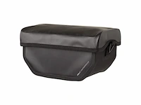 Agu clean stuurtas shelter zwart 5 l waterdicht klickfix reflecterend - afbeelding 1 van  6