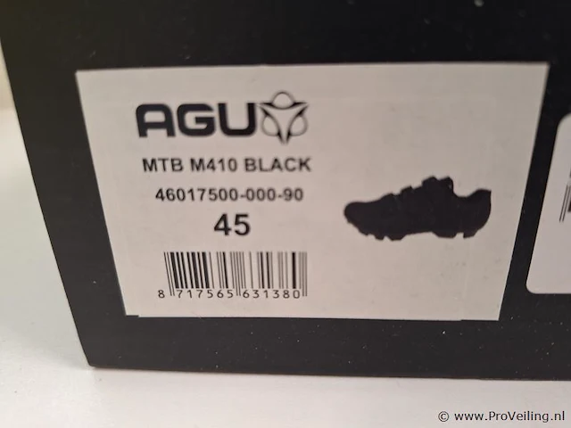 Agu mtb fietsschoenen model mtb m410 | kleur zwart | maat 45 - afbeelding 8 van  8