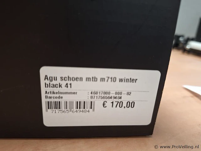 Agu mtb fietsschoenen model mtb m710 | kleur zwart | maat 41 - afbeelding 8 van  8