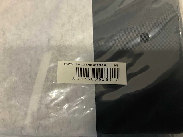 Agu passat regenpak maat m - afbeelding 2 van  2