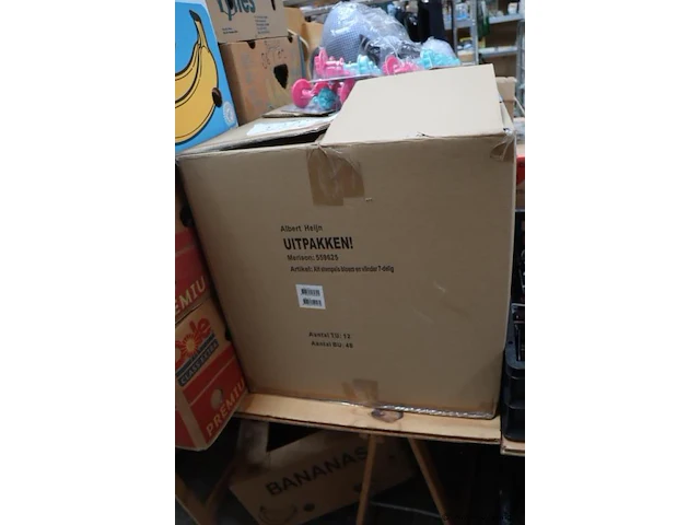 Ah taardecoratie sets "bloem/vlinder" - 50 stuks - afbeelding 1 van  3