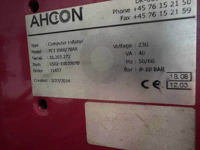 Ahcon - speedline - bandenstraat / bandenmontagelijn - afbeelding 8 van  13