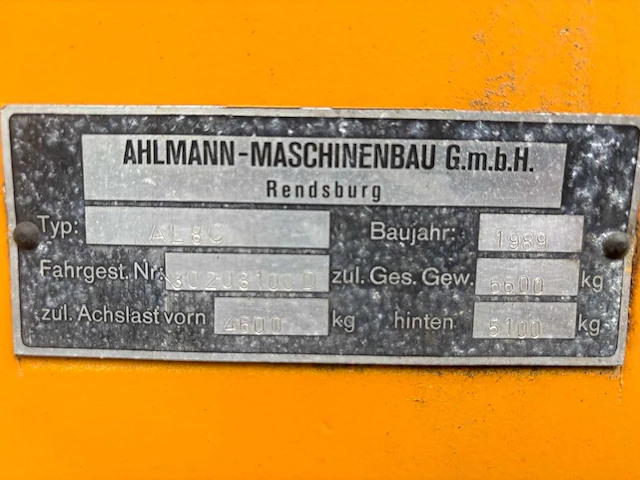 Ahlmann - al8c - shovel - 1989 - afbeelding 2 van  30