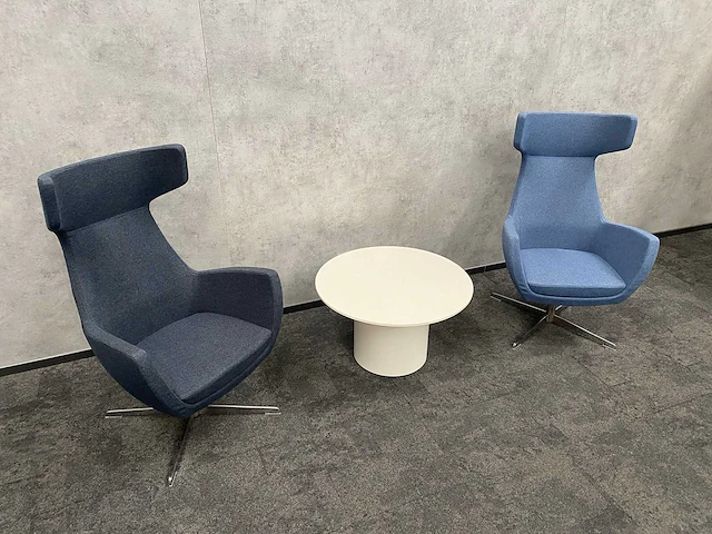 Ahrend - design lounge set - blauw - afbeelding 9 van  15