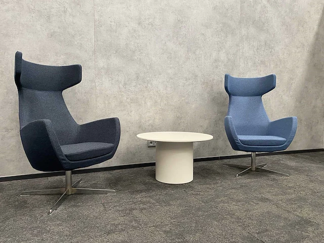 Ahrend - design lounge set - blauw - afbeelding 10 van  15