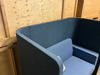Ahrend - privacy zithoek 2-persoons 157x90x137cm - afbeelding 3 van  5
