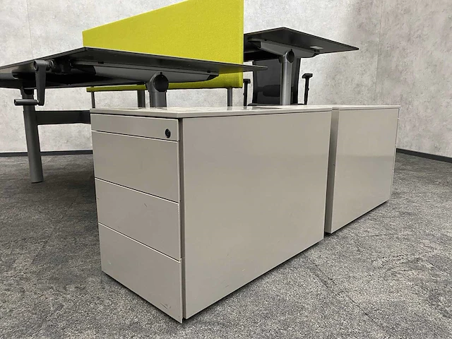 Ahrend 500 - complete zit-zit slinger duo werkplek 200x80 - afbeelding 7 van  20