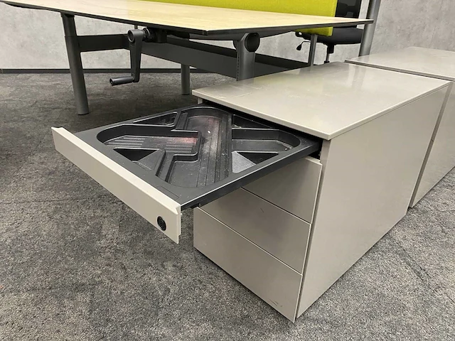 Ahrend 500 - complete zit-zit slinger duo werkplek 200x80 - afbeelding 8 van  20