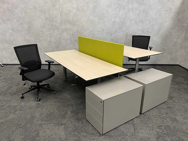 Ahrend 500 - complete zit-zit slinger duo werkplek 200x80 - afbeelding 20 van  20