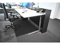 Ahrend elektrisch verstelbaar bureau met bureaustoel en boley design ombouw (2x) - afbeelding 7 van  10