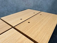 Ahrend essa - instelbaar bureau met lade 160x80 - bamboe (4x) - afbeelding 12 van  16