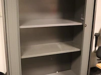 Ahrend jalouziedeurkast | 120x40x144cm - afbeelding 1 van  3