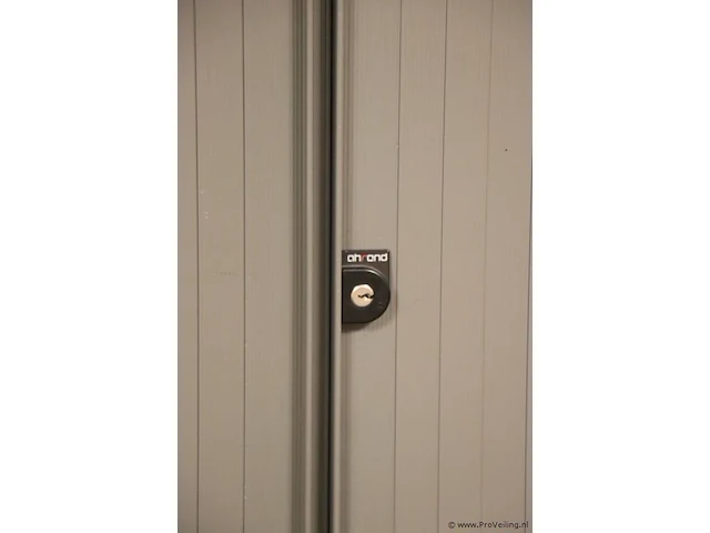 Ahrend jalouziedeurkast | 120x40x144cm - afbeelding 2 van  3