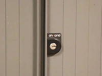 Ahrend jalouziedeurkast | 120x40x144cm - afbeelding 2 van  3