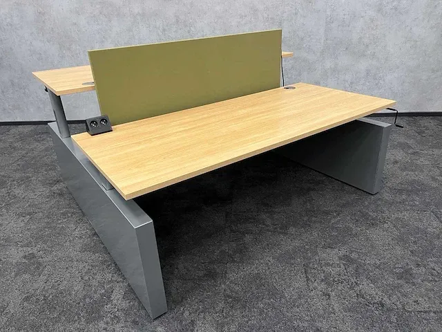 Ahrend/ steelcase - duo slinger werkplek 180x80 - afbeelding 10 van  27